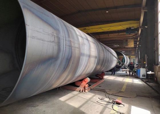 Σιδηροδρομικό σωλήνα SSAW Η τέλεια λύση για τις κατασκευαστικές σας ανάγκες