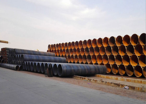 2540mm SSAW ατσάλινο σωλήνα με επίπεδα άκρα μη δευτερογενής 25,4mm τοίχος