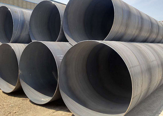 2540mm SSAW ατσάλινο σωλήνα με επίπεδα άκρα μη δευτερογενής 25,4mm τοίχος