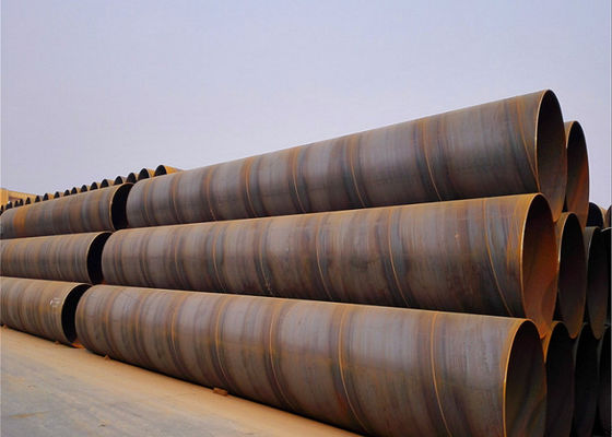 219mm-3620mm Πιστοποιητικό δοκιμής εργοστασίου βαθμός 10 20 45 SSAW συγκολλημένο σωλήνα για την κατασκευή
