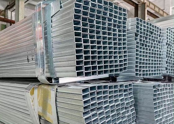 Πιστοποιημένα επικαλυμμένα γαλβανισμένα τμήματα χάλυβα σωλήνες κούφους ακριβείας σε διάφορες διαστάσεις