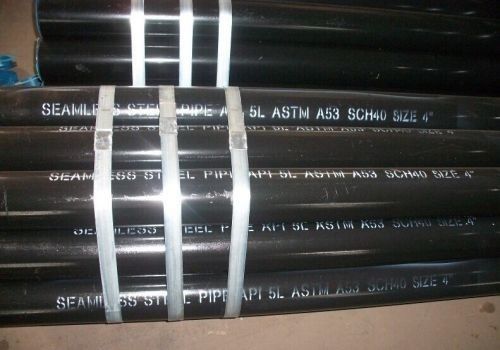 Σιδηροδρομικά σωλήνα ASTM A53 βαθμίδας Β ERW με μαύρη ζωγραφική
