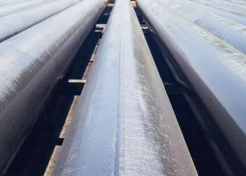 Στρογγυλο LSAW χάλυβα σωλήνα FBE 3PE 3PP για βιομηχανικά έργα αγωγών και δομών