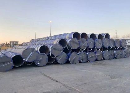 ±10% ανοχή για ατσάλινο σωλήνα LSAW για έργα με επιθεώρηση ρεύματος Eddy