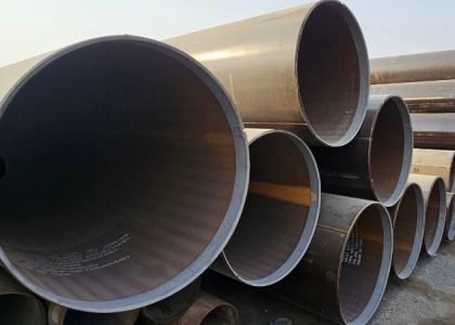Προσαρμογή εργοστασίου LSAW Steel Pipe ASTM A106 API 5L Grade B 25*1000mm