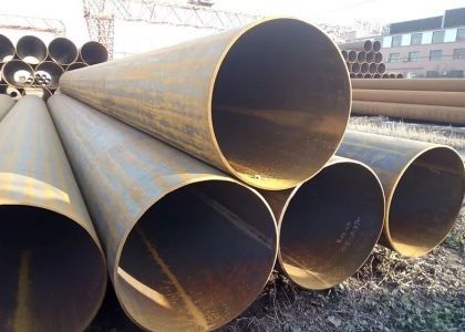 ASTM A252 Ζυθοποιία μακροσωματωτικών σωλήνων μεταφοράς πετρελαίου και φυσικού αερίου LSAW Σιδηροδρομικών σωλήνων