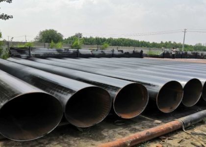 ASTM A252 Ζυθοποιία μακροσωματωτικών σωλήνων μεταφοράς πετρελαίου και φυσικού αερίου LSAW Σιδηροδρομικών σωλήνων