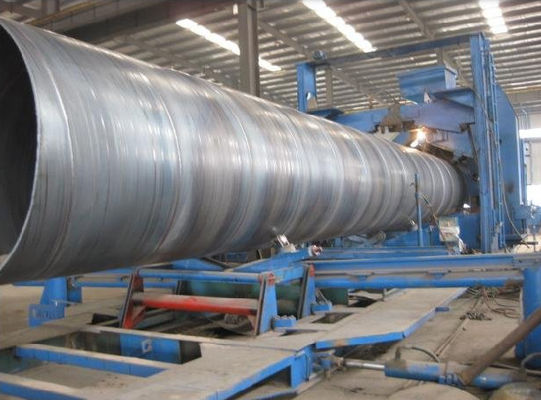 Πιστοποιητικό δοκιμής 5mm-25.4mm SSAW Steel Pipe For Heavy Machinery Equipment