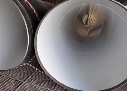 Q235 Σιδηροδρομικοί σωλήνες SSAW 3PE για έργα κατασκευής πετρελαίου
