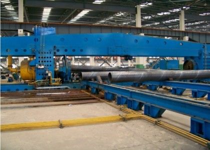 Μαύρα βαμμένα ατσάλι άνθρακα SSAW ατσάλινα σωλήνες με τοίχο 5mm -25.4mm