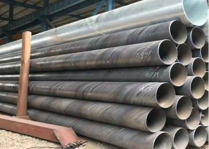 API 5L X42 - X70 PSL1 PSL2 Ssaw Spiral Carbon Steel Pipe Πυροδότησης