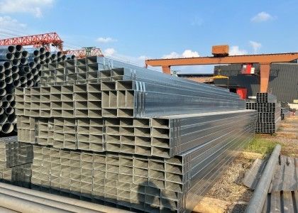 6m Χάλυβα Κούφες Διατομές με μήκος 6m Και Q195-Q345 Πιστοποιητικό ISO