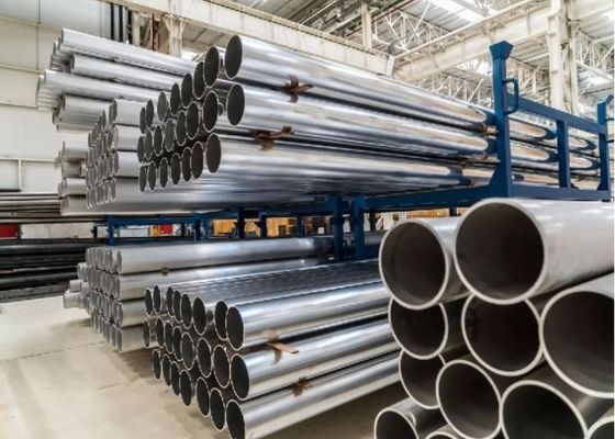 5.8M 6M μήκος δομικός σωλήνας από ανοξείδωτο χάλυβα με DIN 17458 πρότυπο