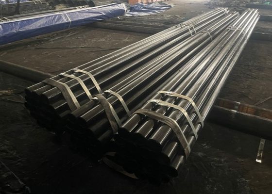 GB/T8162 Τυποποιημένος τυποποιημένος ατσάλινος σωλήνας χωρίς συγκόλληση με μαύρη ζωγραφική και ανοχή ±10%