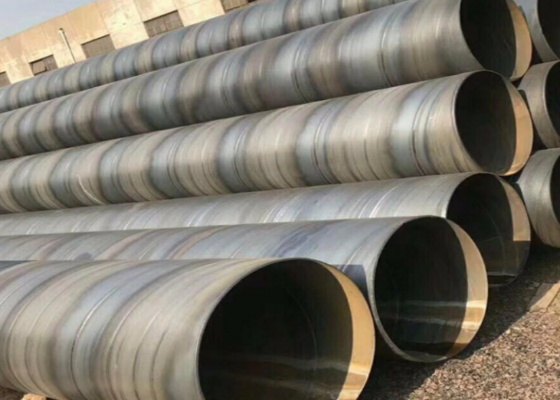 JIS Πρότυπο SSAW Χαλυβδοσωλήνας 5mm-25.4mm Πάχος Τοιχώματος για Πετρέλαιο και Κατασκευές