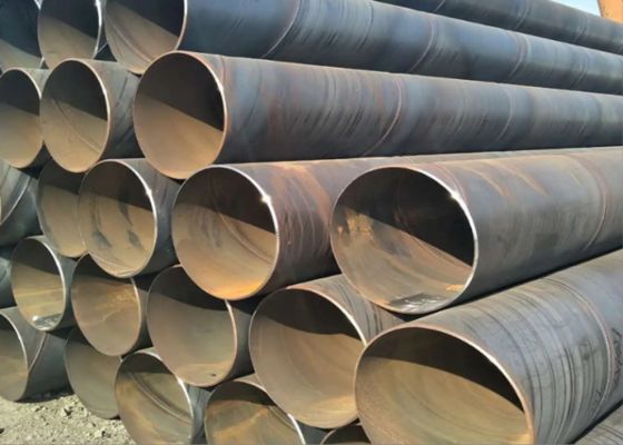 Σωλήνας χάλυβα SSAW για κατασκευή γεφυρών Πάχος τοιχώματος 5mm-25.4mm