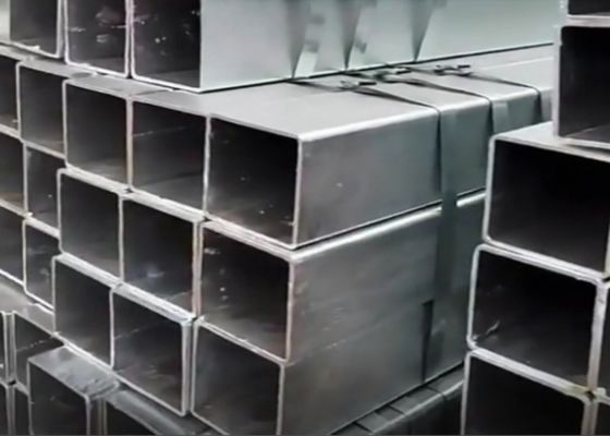 S235JR Χάλυβα Κούφια τμήματα 10 mm έως 500 mm με υδραυλική δοκιμή