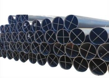 Σωλήνας χάλυβα LSAW με επίστρωση 3PE και 3PP με πρότυπο EN10210 για δομικές και πασσαλοπήξεις