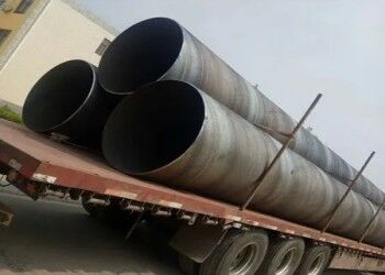 SSAW Steel Pipe with 5mm-25.4mm Wall Thickness and 219.1mm-2540mm Outer Diameter for Low Pressure Liquid Delivery