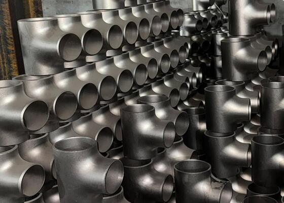 Υψηλής αντοχής στη διάβρωση εξαρτήματα σωλήνων από ανοξείδωτο χάλυβα με σύνδεση συγκόλλησης με μύτη και γαλβανική επεξεργασία επιφάνειας