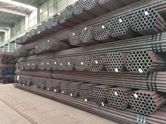 Σωλήνας από χάλυβα χωρίς συγκόλληση A106 Gr.B με πάχος τοιχώματος από 2mm έως 60mm για βιομηχανίες πετρελαίου, φυσικού αερίου και πετροχημικών