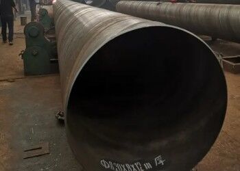 GB Standard SSAW Steel Pipe με πάχος τοίχου 5 mm έως 25,4 mm και εξωτερική διάμετρο 219,1 mm έως 2540 mm για κατασκευή και κατασκευή
