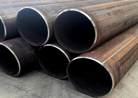 Σωλήνας χάλυβα LSAW API 5L X42 X52 με διάμετρο 355,6mm-2320mm και πάχος τοιχώματος 5mm-50mm για Βιομηχανικές Εφαρμογές